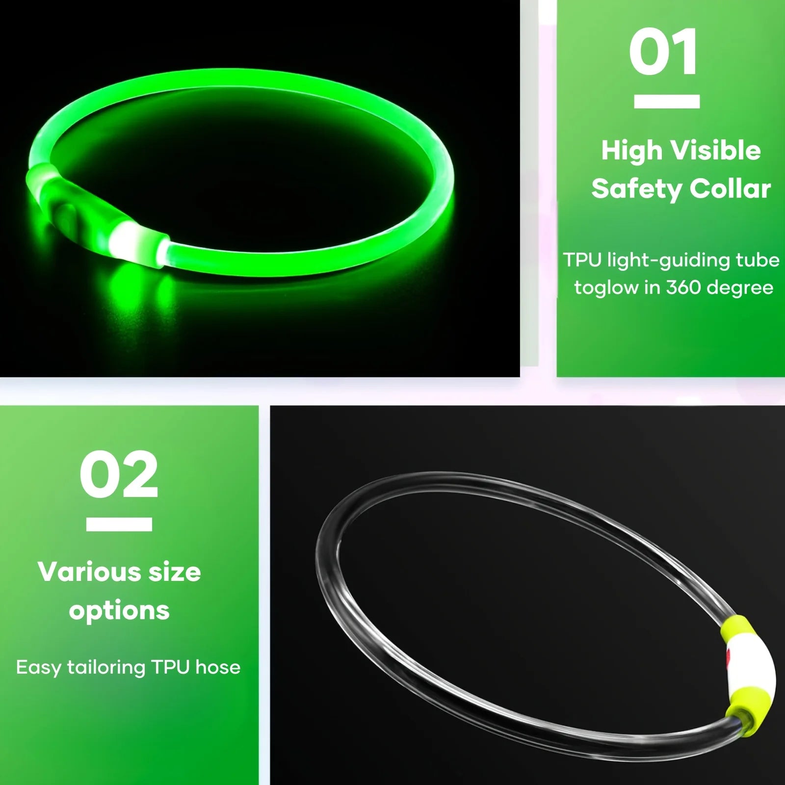 Dog LED Light Collar