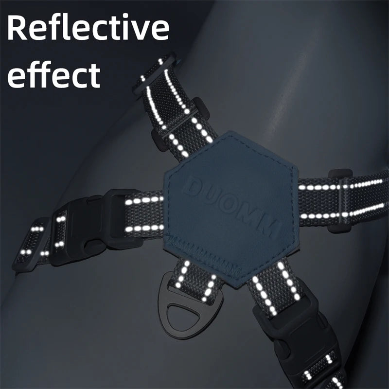 Reflective Dog Harness And Leash Set